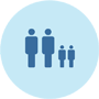 Family with young kids