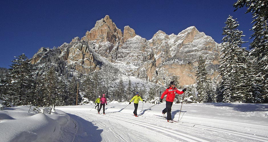 Alta Badia Cross Country skiing by Freddy Planinschek