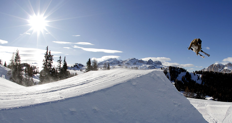 Alta Badia Snowpark. Photo by Freddy Planinschek