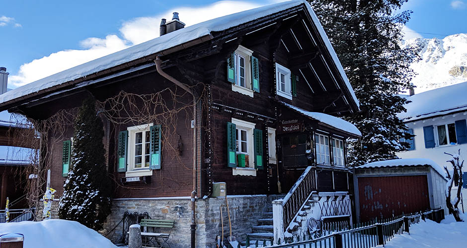 Chalets in Andermatt Village. Photo: Scout