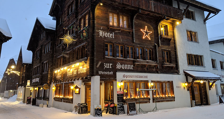 The old part of Andermatt Village features buildings that are hundreds of years old. Photo: Scout