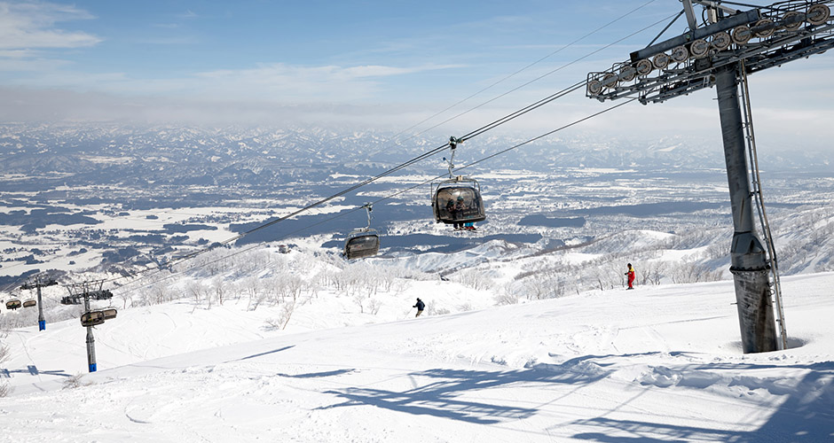 There are groomed runs at Arai too. Photo: Lotte Arai