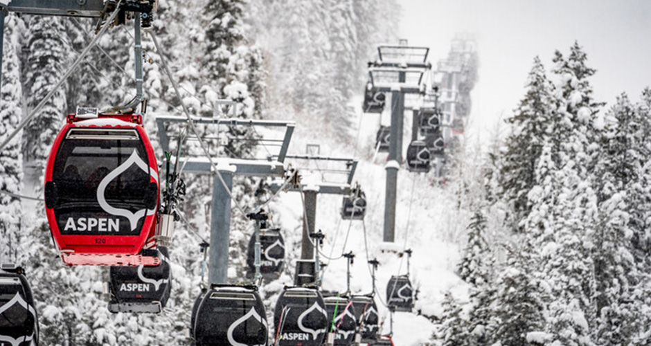 Aspen Snowmass looking pretty on a powder day. Photo: Aspen Snowmass/Matt Power