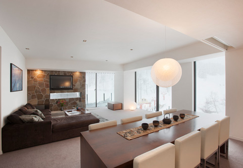 2 Bedroom Ski View with Onsen Apartment