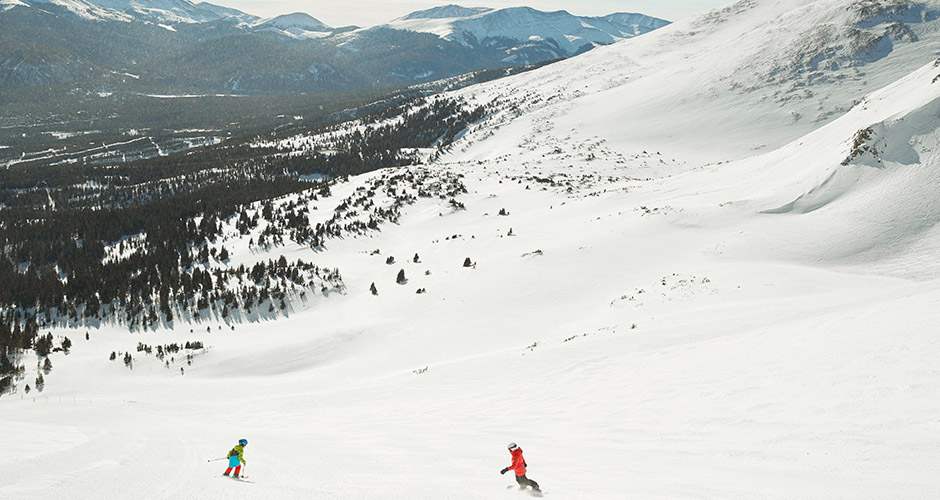 Breckenridge has some awesome bowl skiing. Photo: Vail Resorts