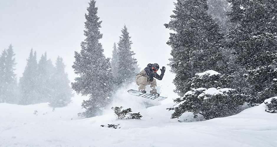 Boarding through the trees in powder – nothing better! Photo: Vail Resorts