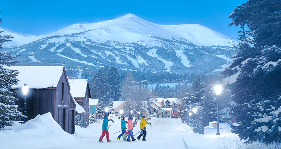 Breckenridge is a great place for those that like authentic ski towns. Photo: Vail Resorts