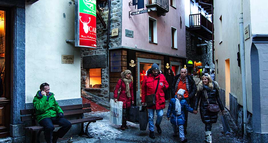Courmayeur Village. Photo: Gughi Fassino