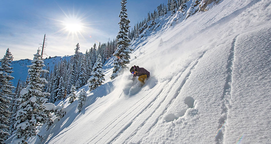 Steep powder skiing at Crested Butte. Photo: Vail Resorts
