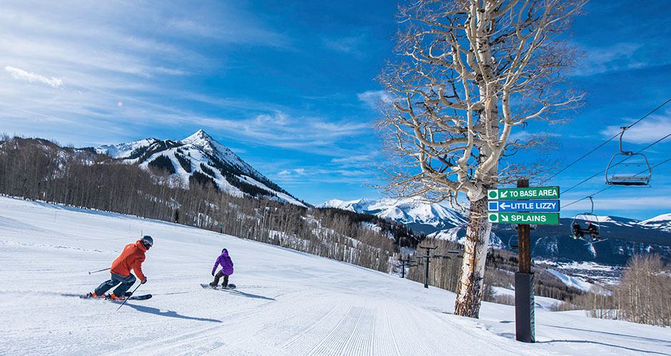 Crested Butte has some great beginner and intermediate terrain. Photo: Vail Resorts
