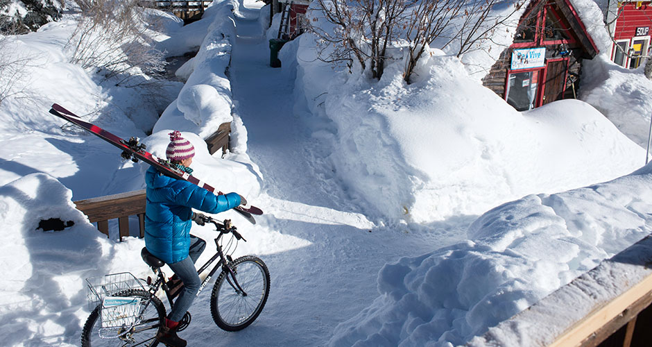 Crested Butte town has a great locals vibe. Photo: Vail Resorts