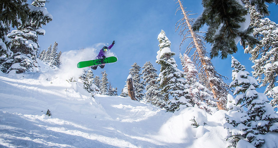 Powder shredding at Crested Butte. Photo: Vail Resorts