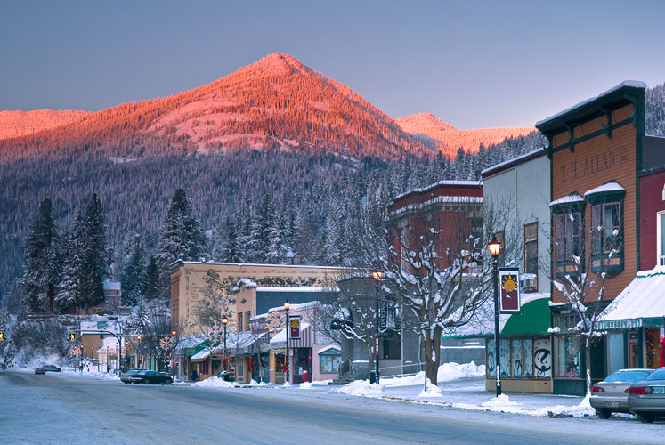 Downtown Rossland. Photo: Iain Reid / Red Mountain Resort