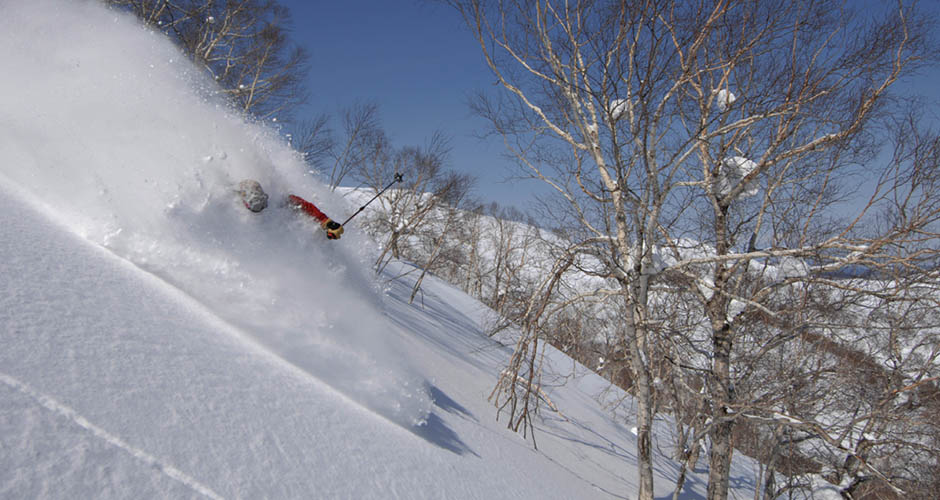 Face Shots reserved for advanced skiers. Photo: Tomamu