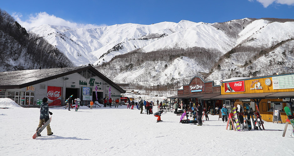 The base area of Hakuba 47. Photo: Scout