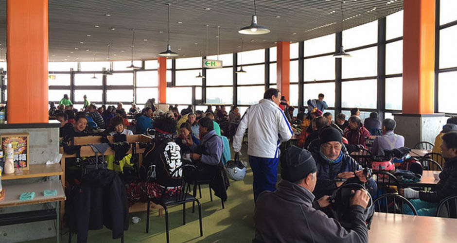 A classic on-mountain restaurant at Happo One. Photo: Happo One ski resort.