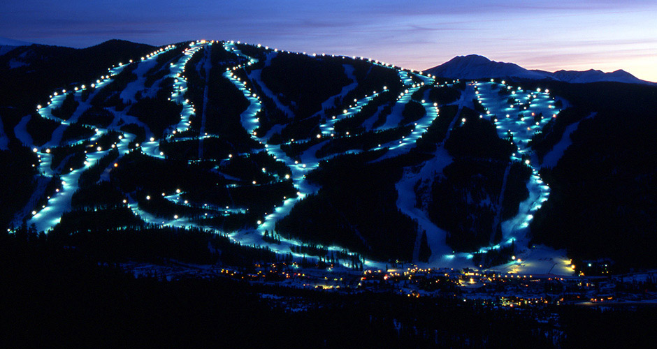 Keystone has great night skiing. Photo: Vail Resorts