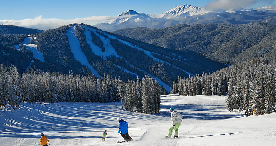 Keystone Ski resort has great thigh-burning groomers. Photo: Vail Resorts
