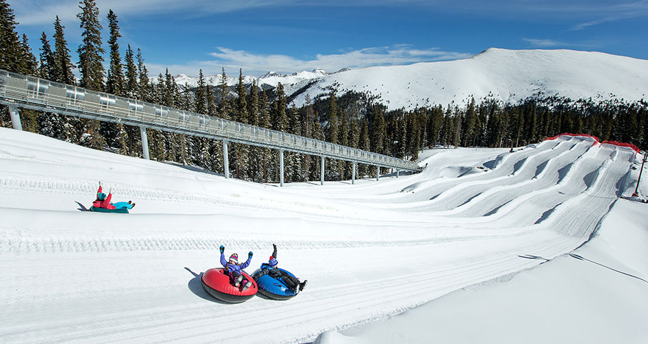 The tubing hill at Keystone. Photo: Vail Resorts