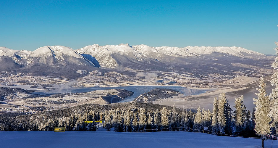 Beautiful view of the mountains and lakes from Keystone. Photo: Vail Resorts