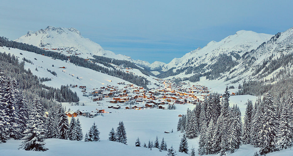 Picturesque Lech Village. Photo: Lech Zurs Tourism