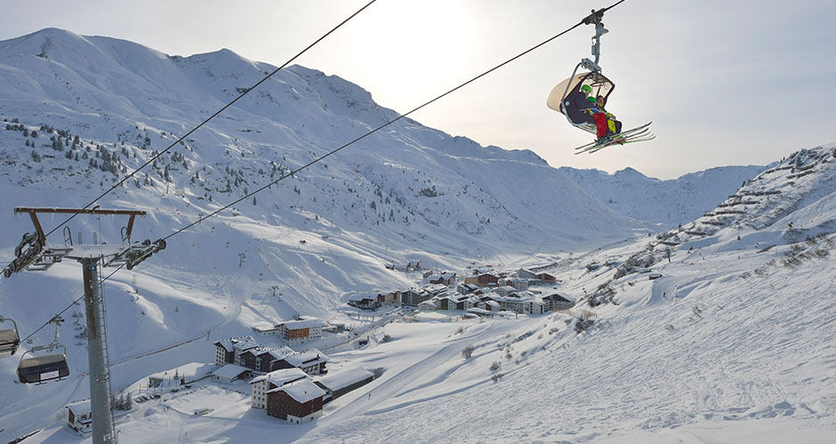 Zurs village. Photo: Arlberg Tourism
