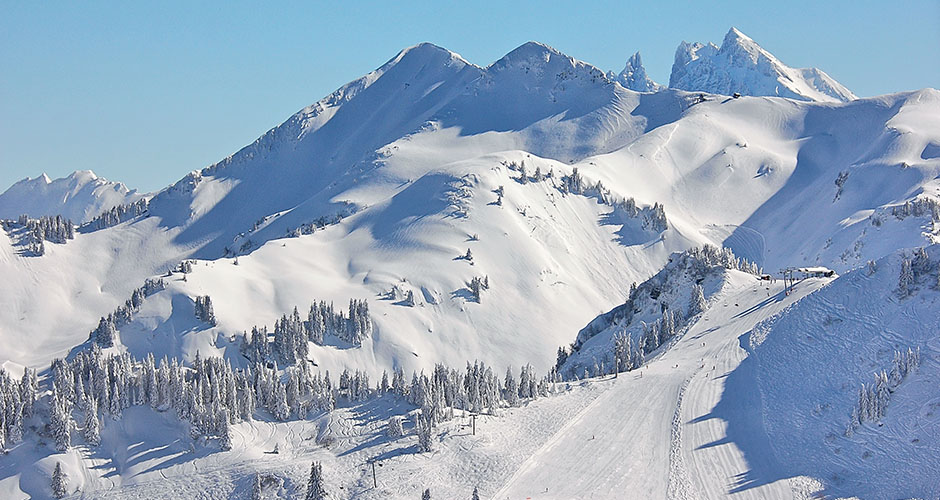 Stunning views about at Les Gets. Photo: JM. Baud/Les Gets Tourism