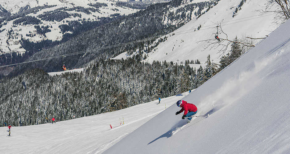 The Les Gets Ski area. Photo: Keno Photographie/Les Gets tourism