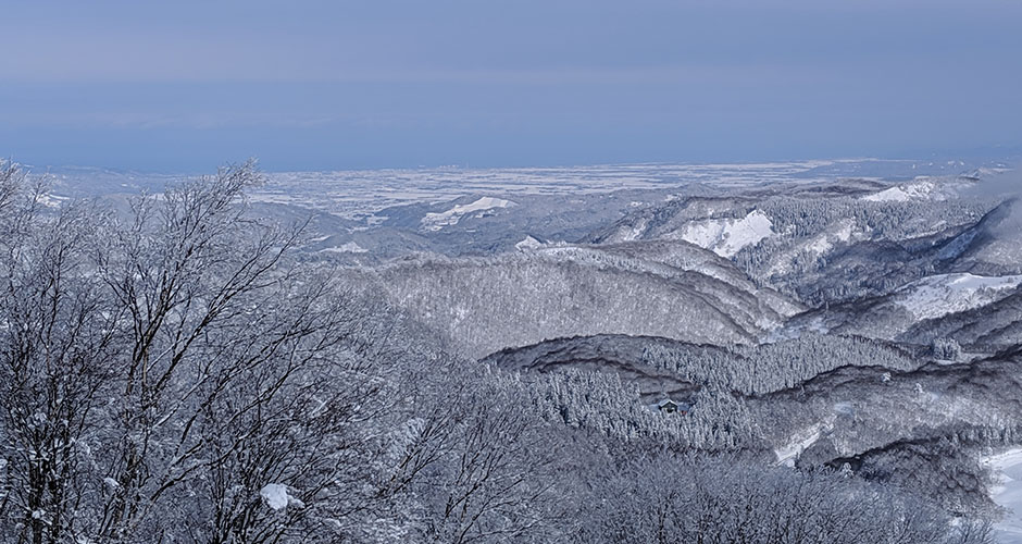 It’s possible to see the Sea of Japan on a clear day. Photo: Scout