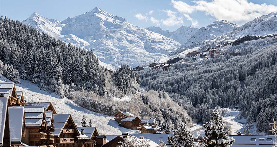 Beautiful Meribel Valley.  Photo: Meribel Tourism