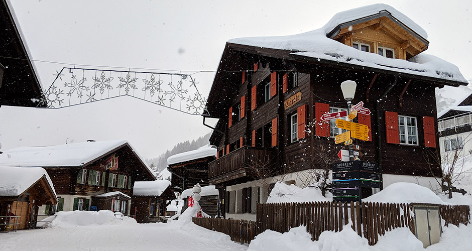 Murren village. Photo: Scout