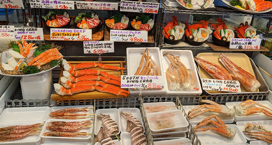 Otaru has some of the best seafood you will ever have. Photo: Scout