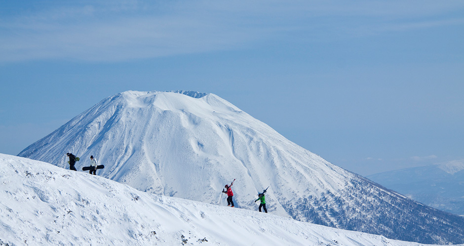 Backcountry skiing is very popular in Niseko. Photo: Niseko Hanozono