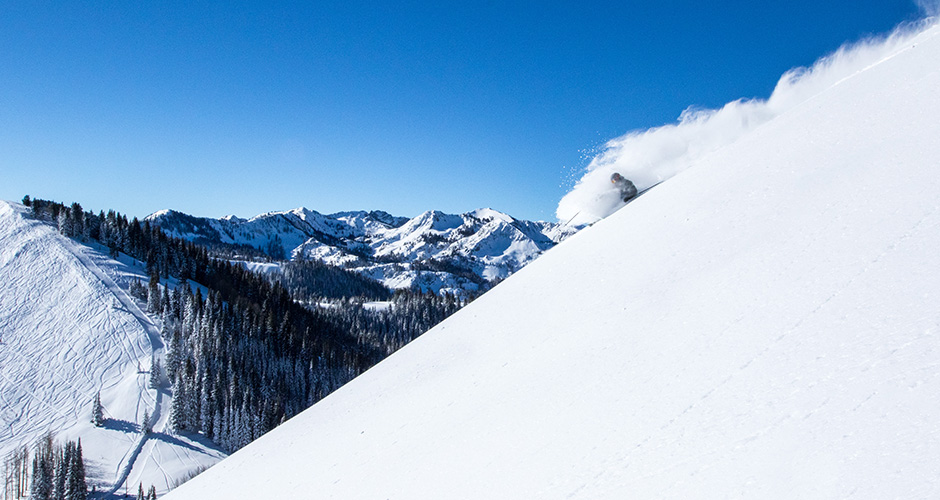 Blue Sky Powder Day at Park City. Photo: Vail Resorts