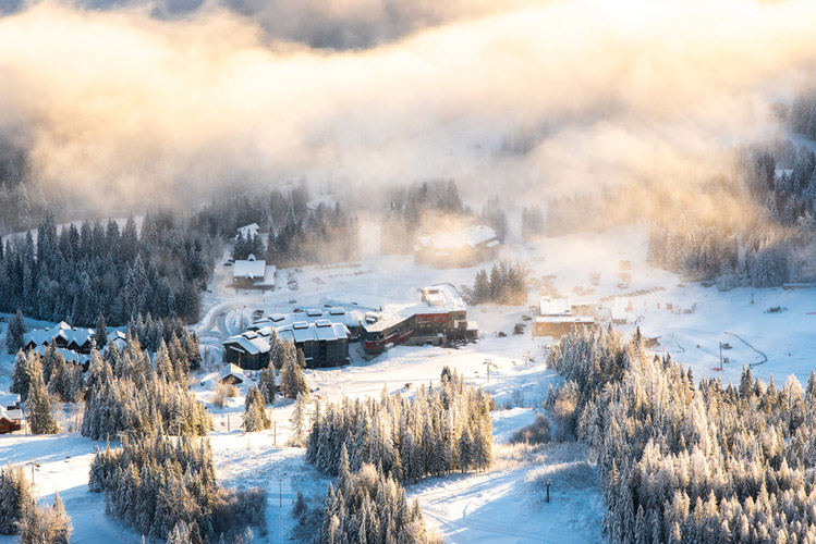 The main base area. Photo: Red Mountain/Ashley Voykin