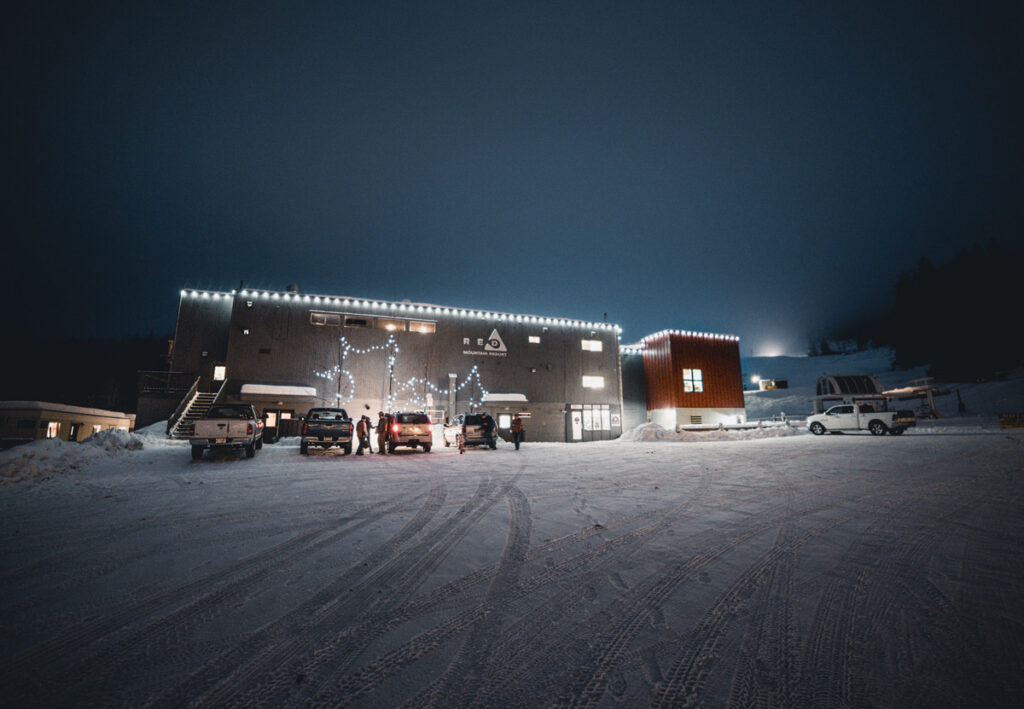 The main base building. Photo: Red Mountain/Christoph Johan