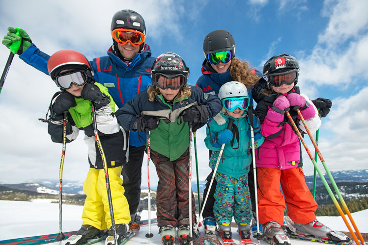 Family fun at Red. Photo: Mark Shapiro / Red Mountain Resort