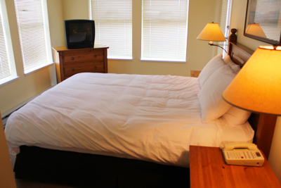 Corner 1 Bedroom / 2 Bathroom with alcove