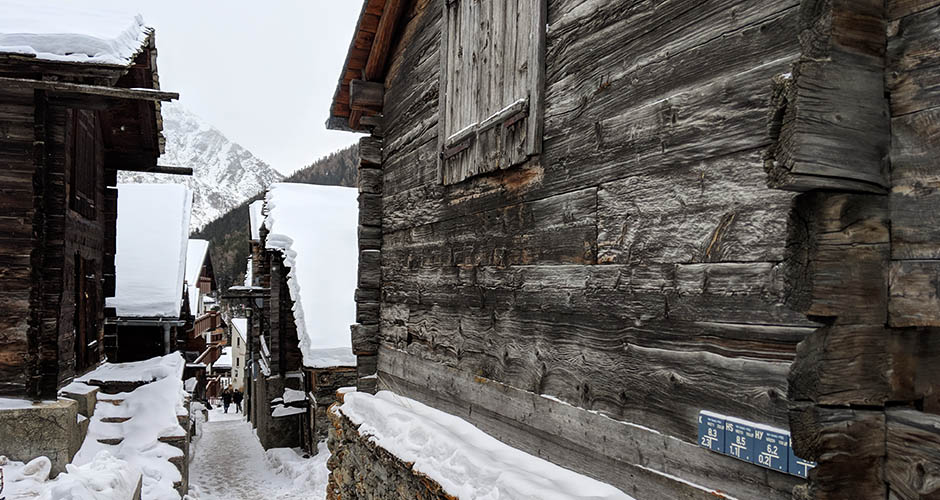 Saas-Fee village. Photo: Scout