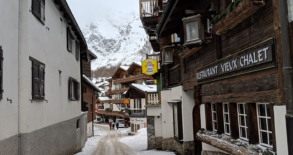 Saas-Fee Village. Photo: Scout