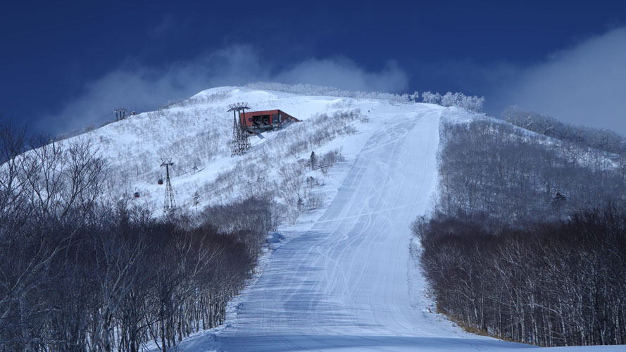The run from the top of the Gondola. Photo: Sahoro Ski Resort