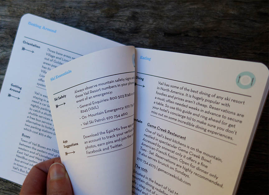 Scout Field Guide sample spread