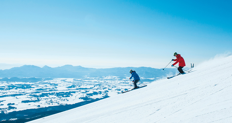 Fantastic skiing at Shizukuishi. Photo: Prince Hotels