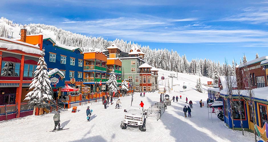 Silver Star village. Photo: Silver Star Mountain Resort
