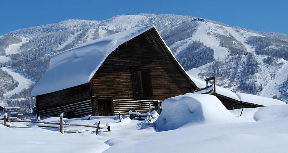 The famous Steamboat barn. Photo: Alterra Mountain Company
