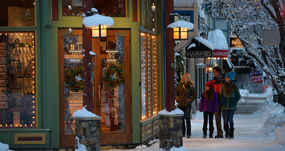 Anyone fancy some shopping? Photo: Alterra Mountain Company