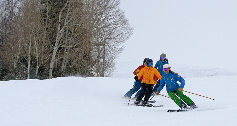 Plenty of beautiful Aspen trees to ski amongst. Photo: Alterra Mountain Company