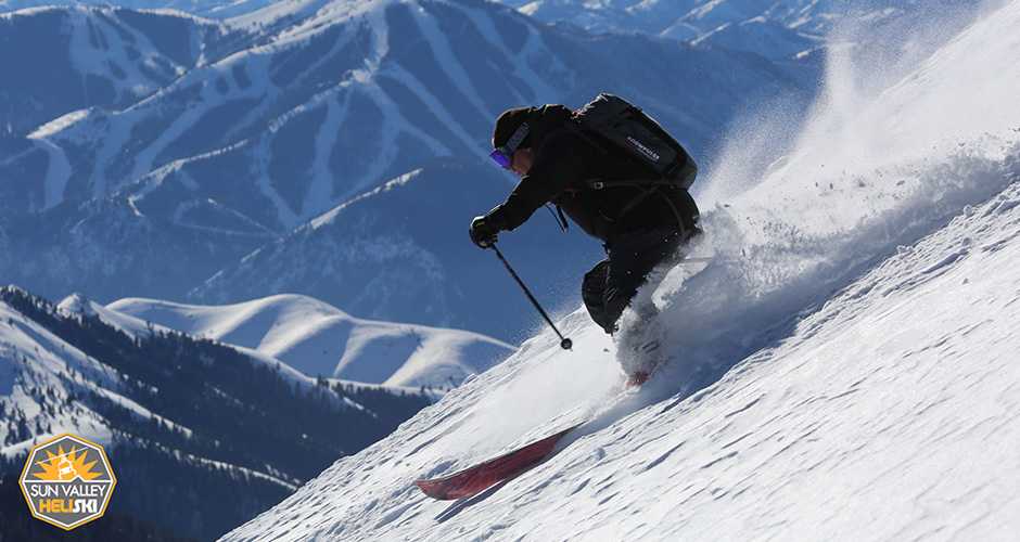 A day of heli skiing (or two!) with Sun Valley Heli Ski is highly recommended.