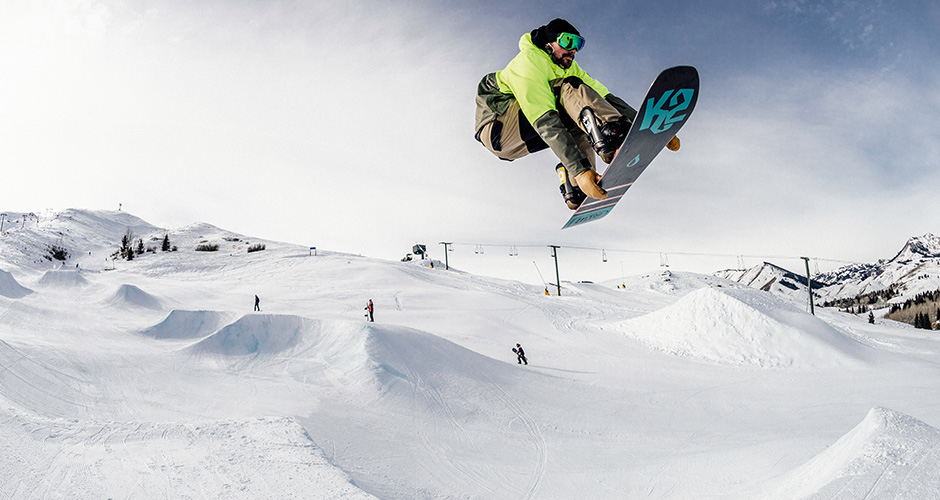Terrain Park fun on Dollar Mountain. Photo: Sun Valley, Tal Roberts