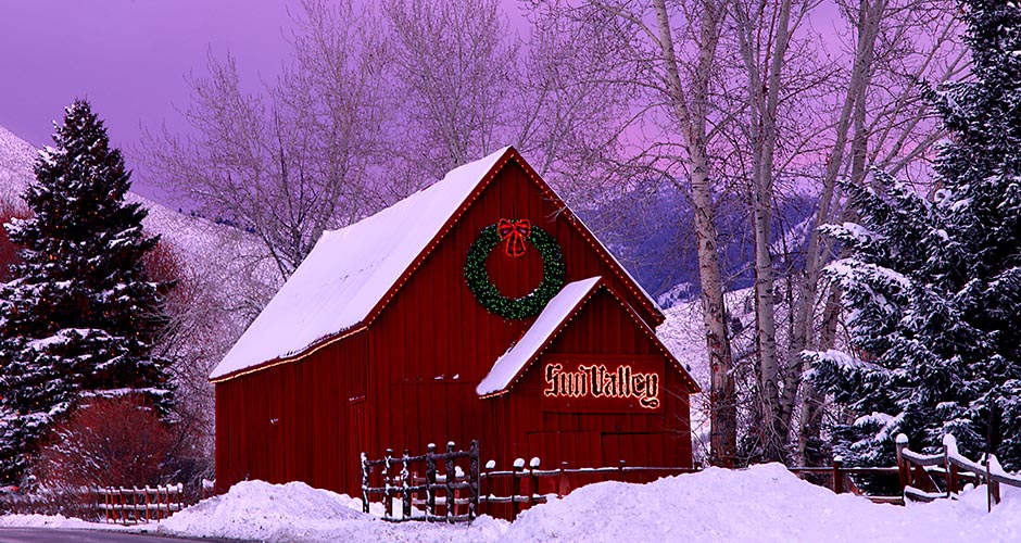 The famous Sun Valley barn. Photo: Sun Valley